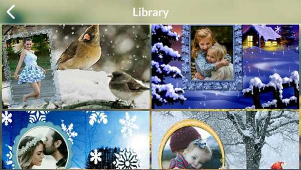 Snowfall Photo Frames screenshot 6