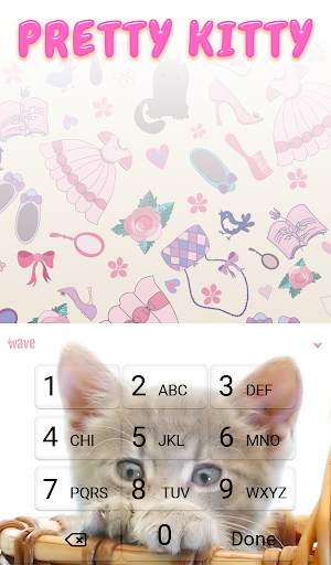 Pretty Kitty Animated Keyboard स्क्रीनशॉट 5