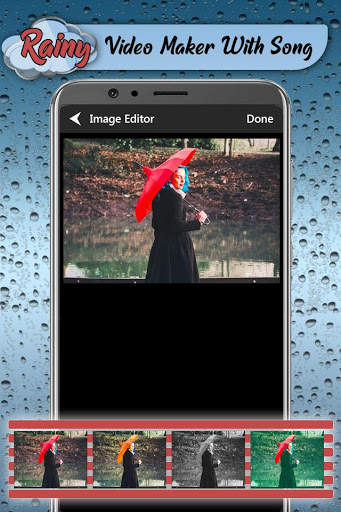Rainy Video Maker With Song screenshot 3