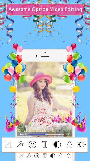 Birthday Photo Video Maker screenshot 4