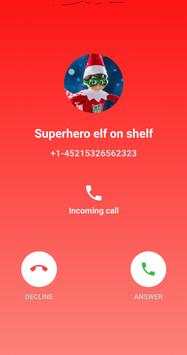 fake call and chat with Elf - prank screenshot 3