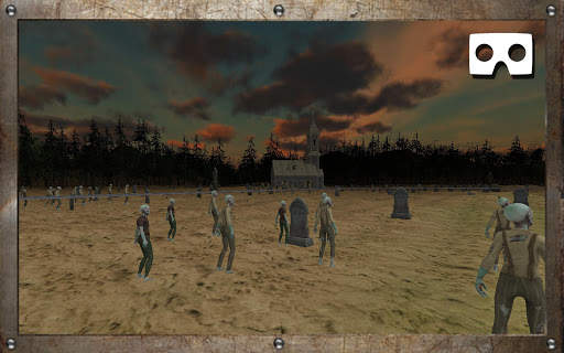 VR Zombie Graveyard Scary Ride (Google Cardboard) screenshot 3