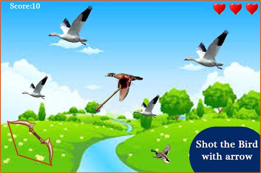 Birds shooter Angry Hunting स्क्रीनशॉट 3