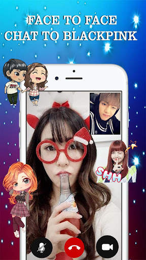 Black pink call you: Fake call screenshot 8