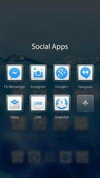 Aqua Blue GO Launcher Theme screenshot 6