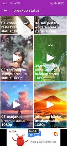 full screen video status app for WhatsApp 2021 screenshot 6