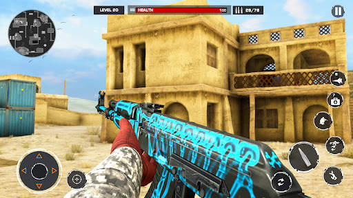 Desert Shooting War - Free Games 2021 screenshot 5