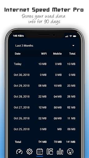 Internet Speed Meter Pro screenshot 4