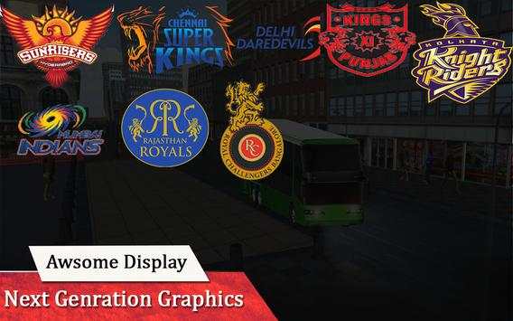 IPL Cricket Game: Bus Simulator 2018 screenshot 1