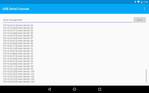USB Serial Console скриншот 8