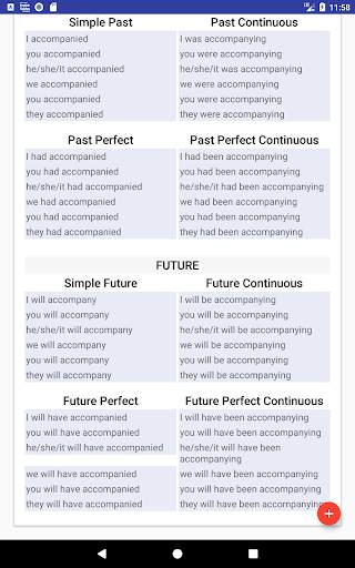 English Verbs screenshot 12