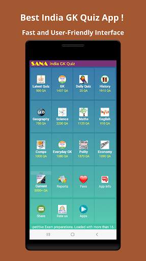 India GK Quiz screenshot 1