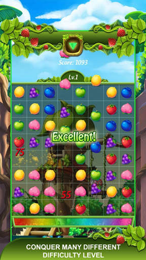 Jewel games fruit screenshot 4