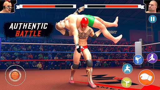 Wrestling 3d Ring fighting screenshot 1