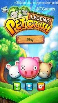 Pet Crush Legend FREE screenshot 1