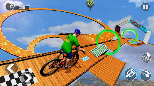 Mega Ramp BMX Bicycle Racing : Tricky Stunts 2020 screenshot 1