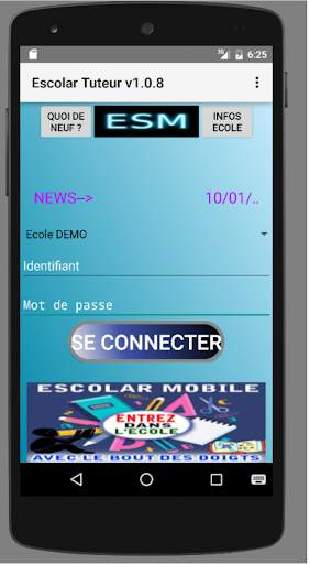 Escolar Tuteur screenshot 1