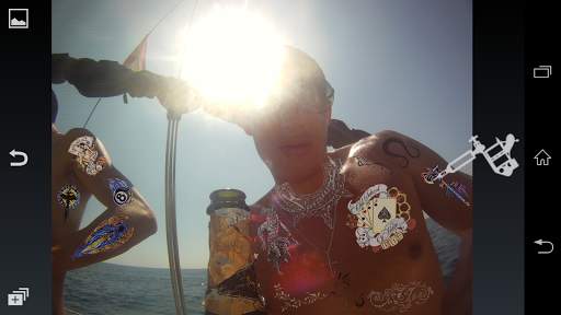 Tattoo Cam: Ink Experience 1 تصوير الشاشة