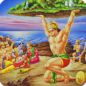 3D HD Hanuman Live Wallpaper أيقونة