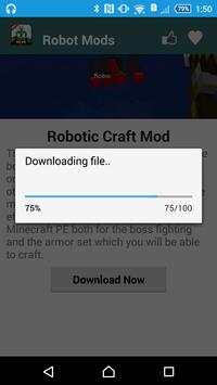 Robot Mod For MCPE! screenshot 4