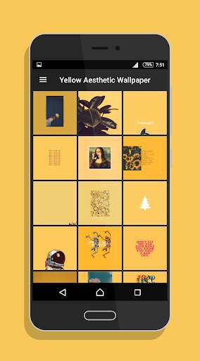 Yellow Aesthetic Wallpaper screenshot 1