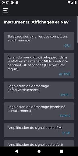 Carista OBD2 screenshot 3