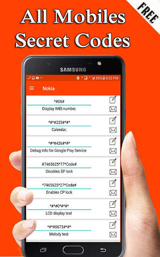 Secret Codes for Phones : Mobile Master Codes screenshot 3