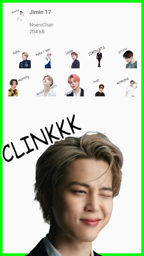 Jimin BTS Stickers for WhatsApp screenshot 1