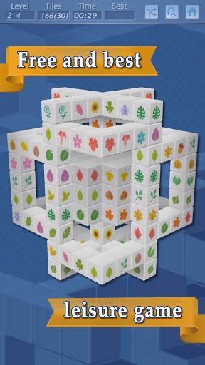 Cubic Mahjong 3D скриншот 4