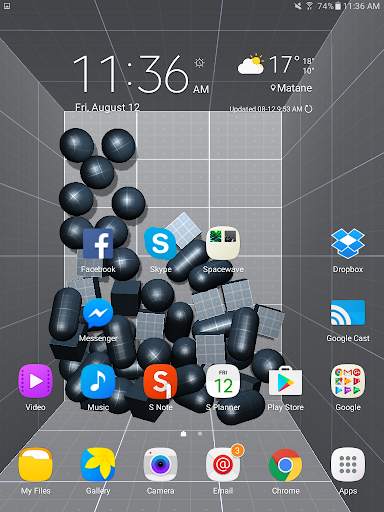 Gravity Live Wallpaper screenshot 1