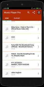 Music Player Pro screenshot 2