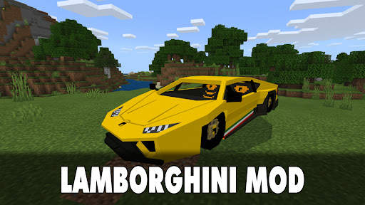 Lamborghini Mod for Minecraft screenshot 1