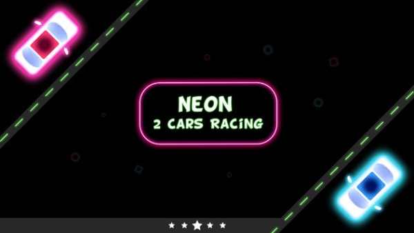 Neon 2 Cars Racing screenshot 1
