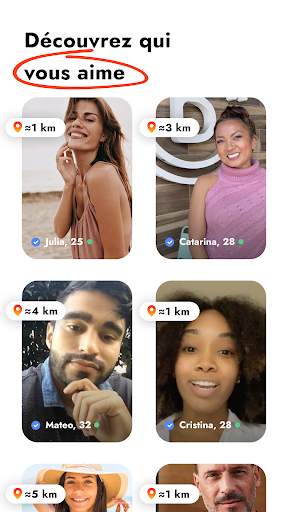 Kismia – app de rencontre screenshot 2
