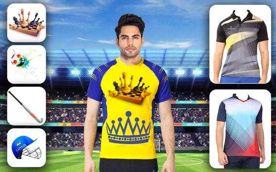 Sports Jersey Design Maker - T Shirt Photo Editor 5 تصوير الشاشة