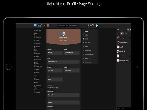 M8MeeT: Social Media & Networking screenshot 13