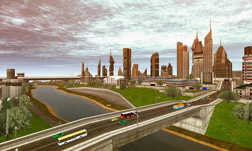 Real Euro City Coach Bus Driving Simulator 2020 screenshot 1