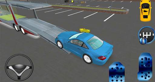 Truck Parking: Car Transporter screenshot 15