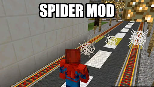 SpiderMan Mod Minecraft PE screenshot 2