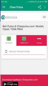 Cheepulsa - Lite Version Aplikasi screenshot 1