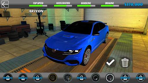 Racing Volkswagen Car Simulator 2021 screenshot 4