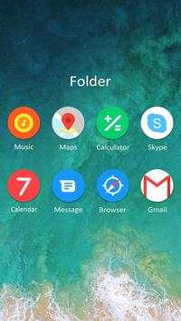 Oreo8 & Ios11 Go Launcher Theme screenshot 4