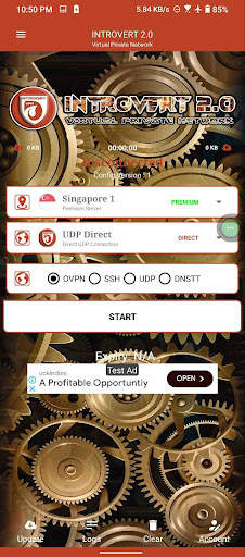 INTROVERT VPN screenshot 2