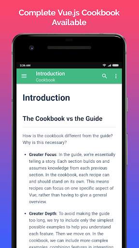 Vue.js Full Offline Documentation скриншот 8
