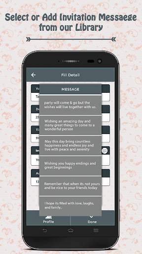 Invitation Card Maker screenshot 3