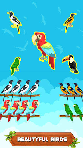 Bird Sort Color Puzzle Games screenshot 3