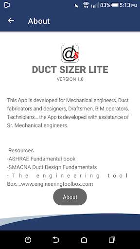 Duct Sizer - Lite screenshot 8