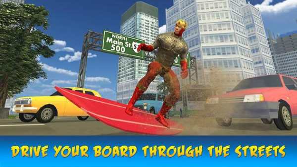 Walter Hero Surfer Crime City Fall स्क्रीनशॉट 2
