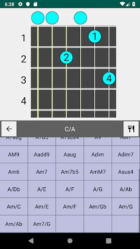 Chorditor - Chord editor screenshot 2