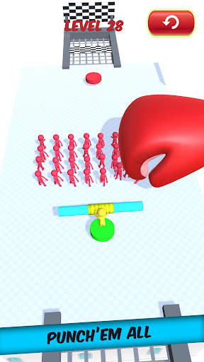 Push Away the Crazy Mob  - 3D Clashes Crowd screenshot 5